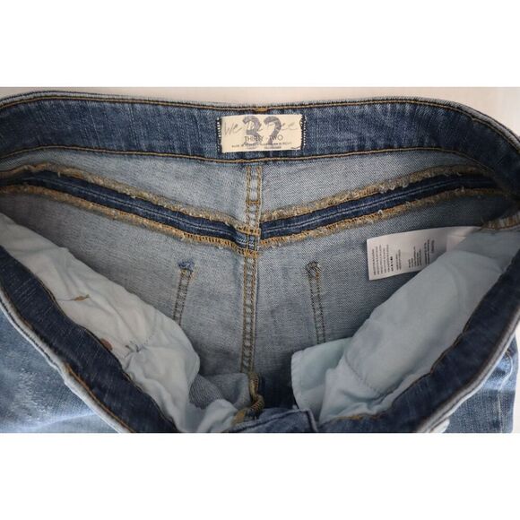 Free People OB1417516 Women's Sz 32 Vintage Indigo Carmen Flare Denim Jeans - Picture 3 of 9